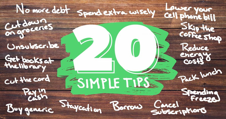 Tips for Saving Money